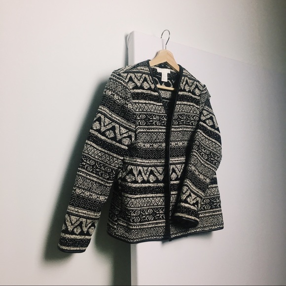 Loose Patterned Jacket - Picture 5 of 5